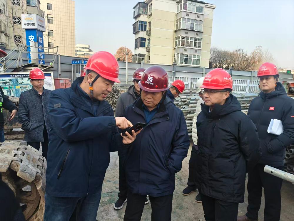 市轨道办党组书记、主任何永利带队开展轨道交通在建工...